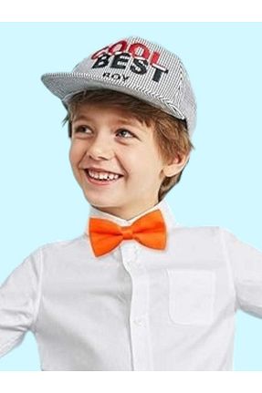پاپیون نارنجی بچه گانه ساتن Trenderrs - کد 772603299