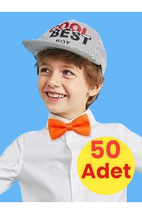 پاپیون نارنجی بچه گانه ساتن Trenderrs - کد 772605936