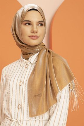 شال قهوه ای زنانه Armine - کد 42241069