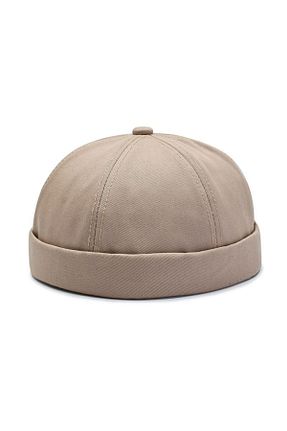 کلاه بژ زنانه پنبه ای Armasstore - کد 98261751