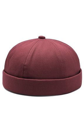 کلاه زرشکی زنانه پنبه ای Armasstore - کد 98277829