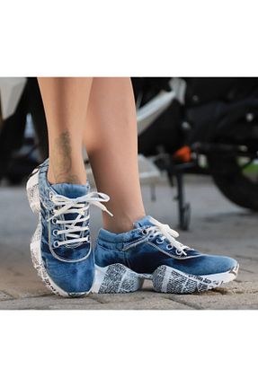کفش بیرون آبی زنانه پارچه ای StarBlueMooN - کد 98318099