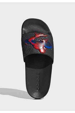 دمپائی اسپرت مشکی بچه گانه چرم مصنوعی adidas - کد 98816154