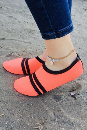 کفش ساحلی نارنجی مردانه پارچه نساجی کد 32668661