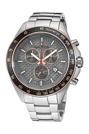 ساعت مچی طوسی مردانه 46-50 میلی متر Nautica - کد 98860695