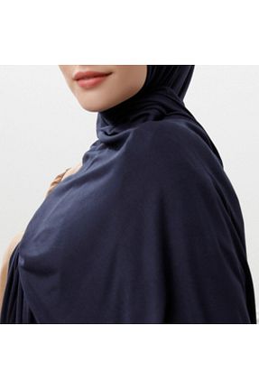 شال سرمه ای زنانه پنبه ای Genel Markalar - کد 54669949