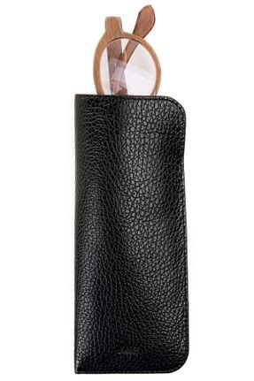 قاب عینک مشکی زنانه Leather Paper - کد 99095012