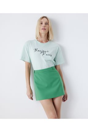 تی شرت سبز زنانه کد 750209829