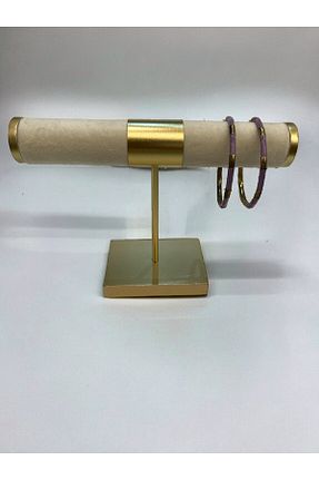 نظم دهنده جواهرات و آرایش بژ چوب STAND MARKET - کد 772679696