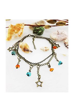 خلخال جواهر متالیک زنانه پوشش لاکی Bijustore - کد 328450650