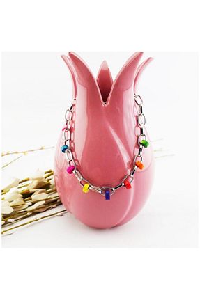 خلخال جواهر سفید زنانه پوشش زاماک Bijustore - کد 153384590
