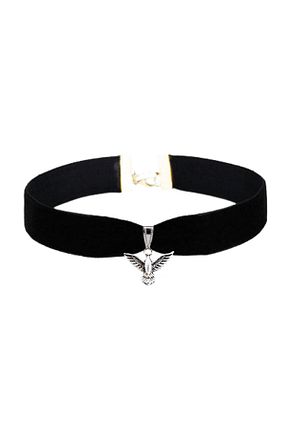 چوکر مشکی چرم خالص Bijustore - کد 647521592