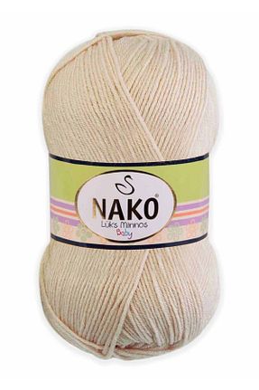 نخ بافندگی بژ Nako - کد 773518419