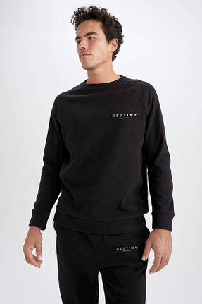 ست بالاتنه و پائین تنه مشکی مردانه بافتنی aynewmoda - کد 773140659