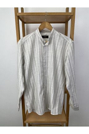 پیراهن قهوه ای مردانه گشاد KURULAR RİZE BEZLERİ - کد 378762869