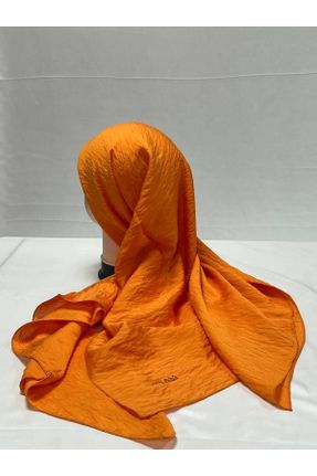 روسری نارنجی پنبه (نخی) کد 773242698