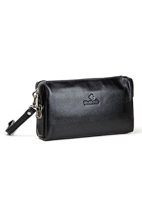 کیف دستی مشکی مردانه چرم خالص Eminsa - کد 773245893