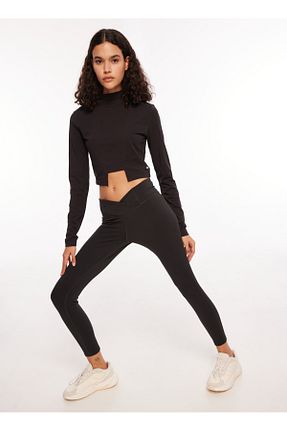 ساق شلواری مشکی زنانه بافتنی Reebok - کد 773428228