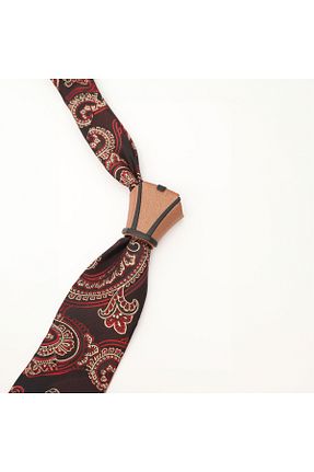 کراوات قهوه ای مردانه فلزی Tie The Tie - کد 773546589