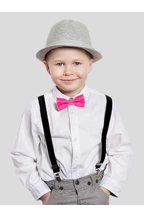 پاپیون صورتی بچه گانه ساتن Trenderrs - کد 772652436