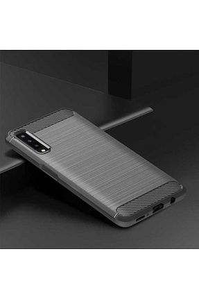 کاور و قاب طوسی Samsung Galaxy A7 2018 ZM STORE - کد 772676553