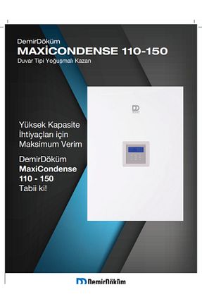 پکیج سفید 150 kW Demirdöküm - کد 773137113