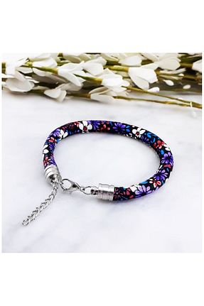 دستبند جواهر نارنجی زنانه استیل (فولاد) Bijustore - کد 47428172