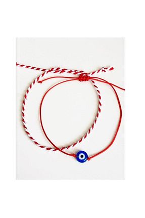 دستبند جواهر قرمز زنانه منجق Bijustore - کد 656614930