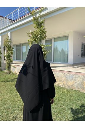 روسری مشکی پنبه پلی استر NAKŞİDİL - کد 772891140