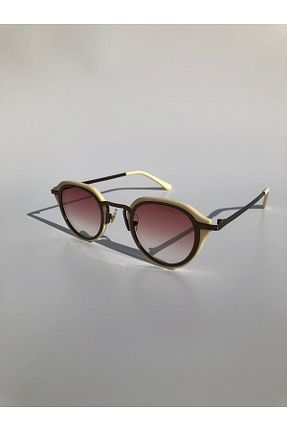 عینک آفتابی بژ زنانه UV400 DSN - کد 773008386