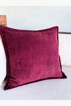 کوسن و روکش کوسن زرشکی مخمل Bc Home - کد 773154432