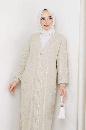 رویه حجاب طوسی زنانه رگولار Pamuk Butik - کد 773217856
