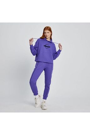 سوئیشرت اسپرت بنفش زنانه رگولار Ellesse - کد 771252512