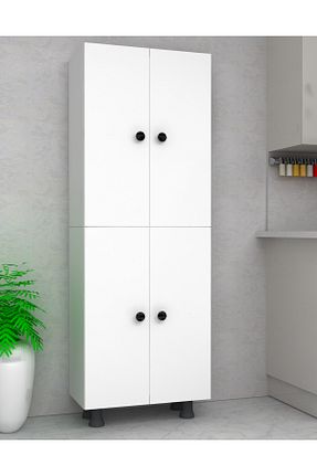 قفسه حمام سفید MDF HOME GALLERY - کد 74386719