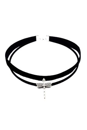 چوکر مشکی فلزی Bijustore - کد 40413950