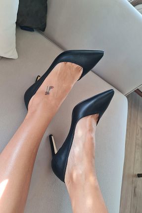 کفش کلاسیک مشکی زنانه چرم مصنوعی Topukla Footwear - کد 772852709