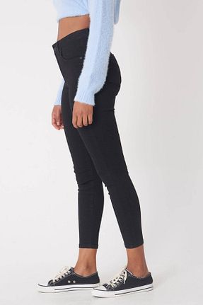 شلوار جین مشکی زنانه پاچه تنگ byhaziran butik - کد 773472204