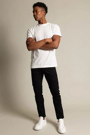شلوار جین مشکی مردانه رگولار Jack & Jones - کد 773220559