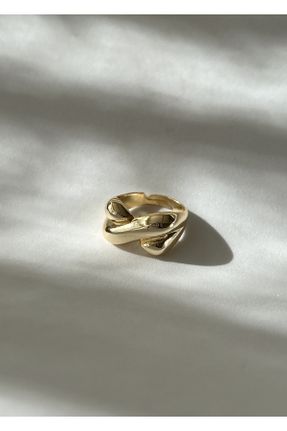 انگشتر جواهر طلائی زنانه پوشش لاکی کد 773313446