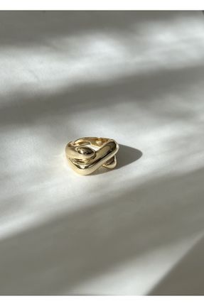 انگشتر جواهر طلائی زنانه پوشش لاکی کد 773313446