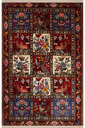 فرش رنگی قابل شستشو Rugs Modern Halı - کد 773373370