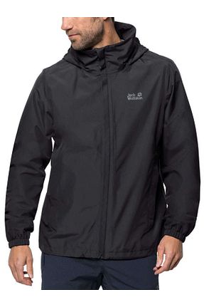 بادگیر و بارانی اسپرت مشکی مردانه Çan Jack Wolfskin - کد 773892756