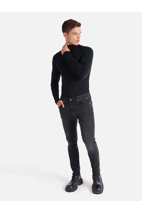 شلوار جین مشکی مردانه پاچه تنگ Colin’s - کد 769557628
