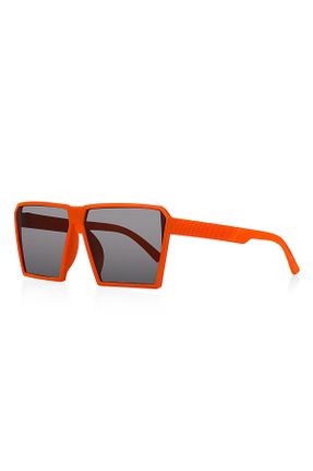 عینک آفتابی نارنجی بچه گانه 56 UV400 مات مستطیل کد 738405865