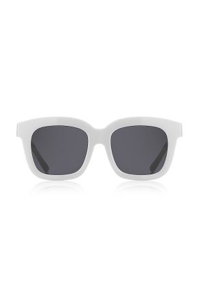 عینک آفتابی سفید بچه گانه 38 UV400 مات گربه ای کد 368755487
