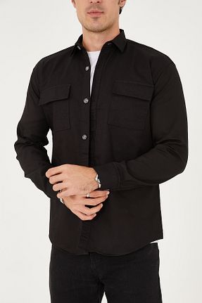 پیراهن مشکی زنانه رگولار ENZİM JEANS - کد 773971565