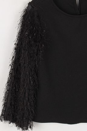 بلوز مشکی بچه گانه ساده incity - کد 774570376