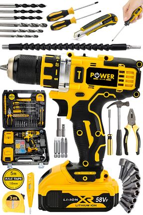 پیچ گوشتی شارژی POWER BLACK - کد 774418345