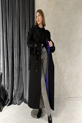 ترنچکت مشکی زنانه آستر دار SA collection - کد 774505720