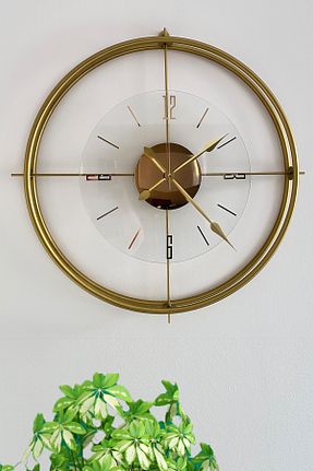 ساعت دیواری طلائی 50 * 50 Genel Markalar - کد 774556929